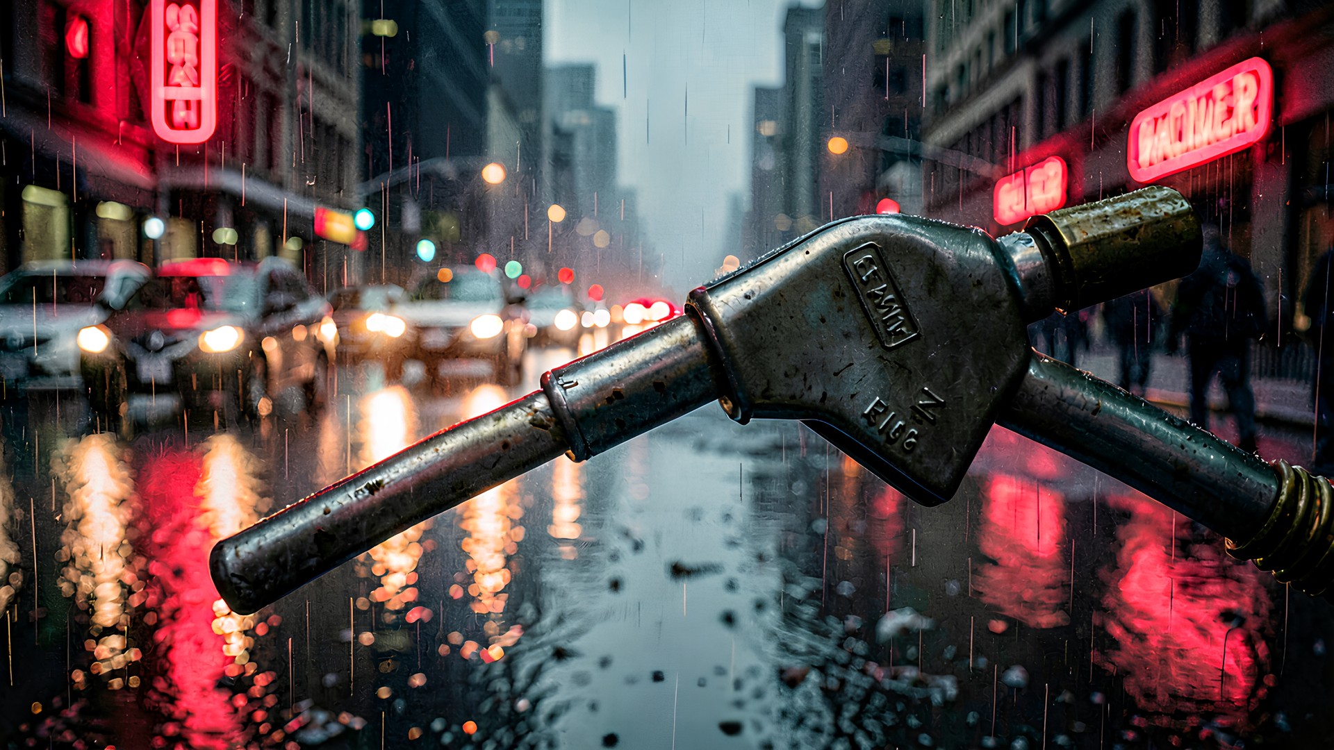 Fuel pump in heavy rain